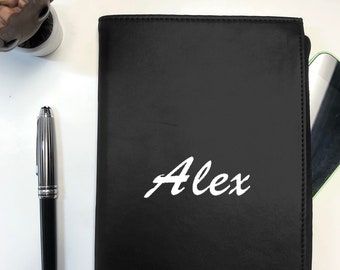 Personalized Name Business Professional Boss Meeting Memo Journal Executive Rich Leatherette Notebook Junior Writing Padfolio