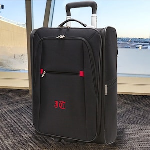 Gepersonaliseerde aangepaste naam rollend vouwen executive zakenreis werk verkoop organisator 's nachts weekend handbagage koffer