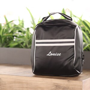 Reizen Outdoor Unisex Black Stripe Style Lunch Geïsoleerde 6 Packs Drank / Food Cooler