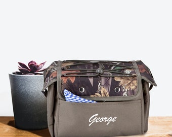 Personalized Embroidery Heat Transfer Name Softside Lunch Office School Small Light Insulated Cooler Bag For Food Drink Sandwich Snack