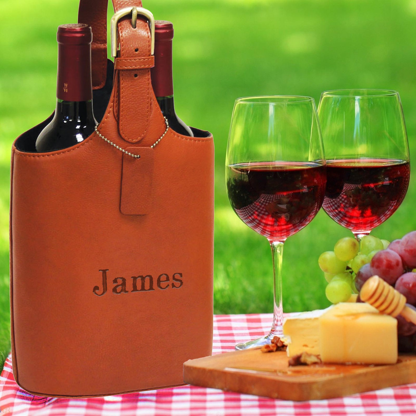 Heat Transfer Name Dual Leather Black Cognac Red White Wine Etsy