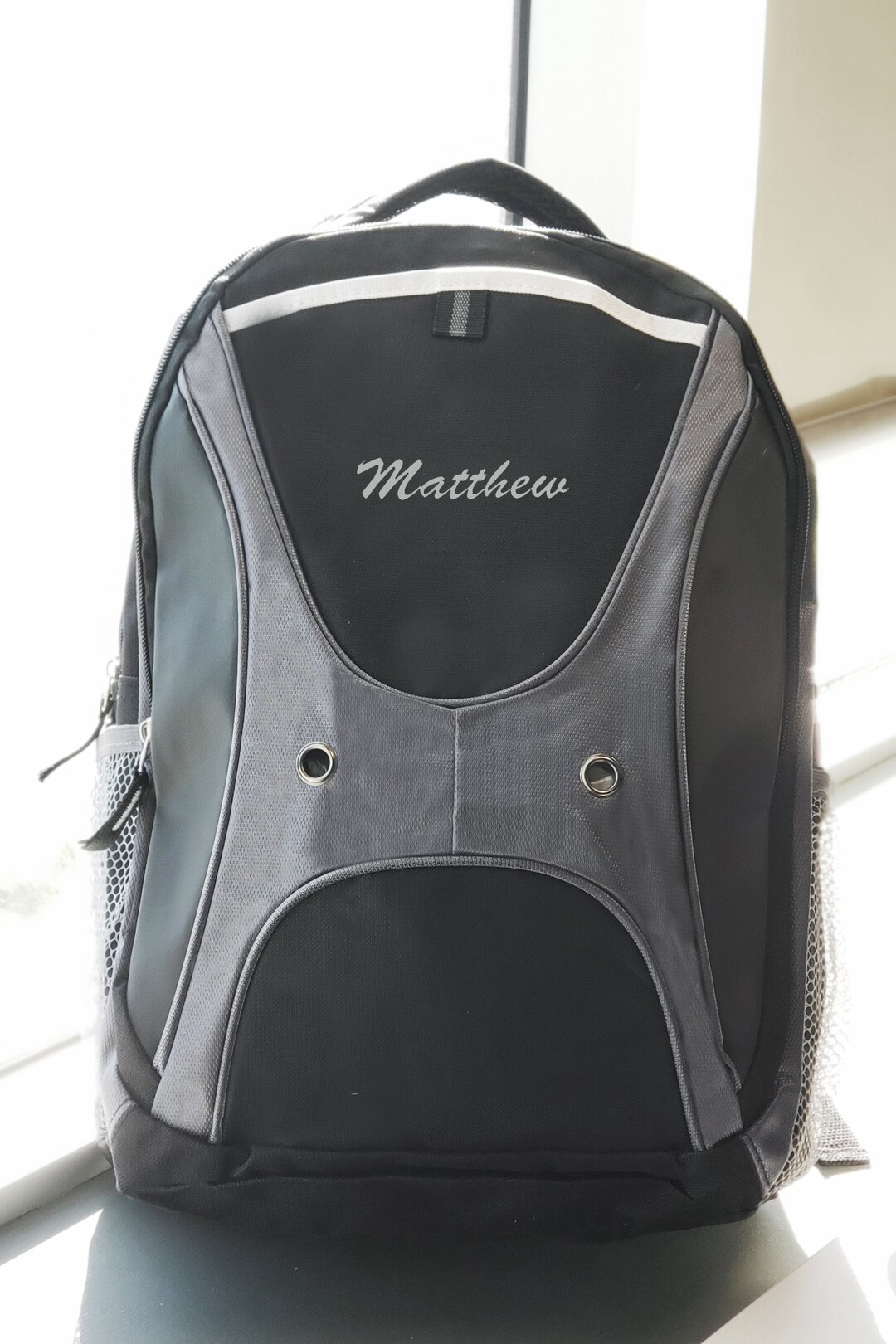 University Backpack Personalized Name College School Student Hipster Class Lightweight Dual ...
