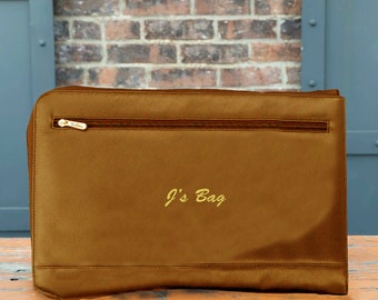 Personalisiert Name Heat Transfer Executive Document Legal Size Anwaltsfirma Business File Wichtige Papier Napa Rindsleder Halter