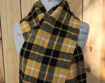 Handwoven Barclay Dress Clan Family Scottish Tartan Wool Scarf