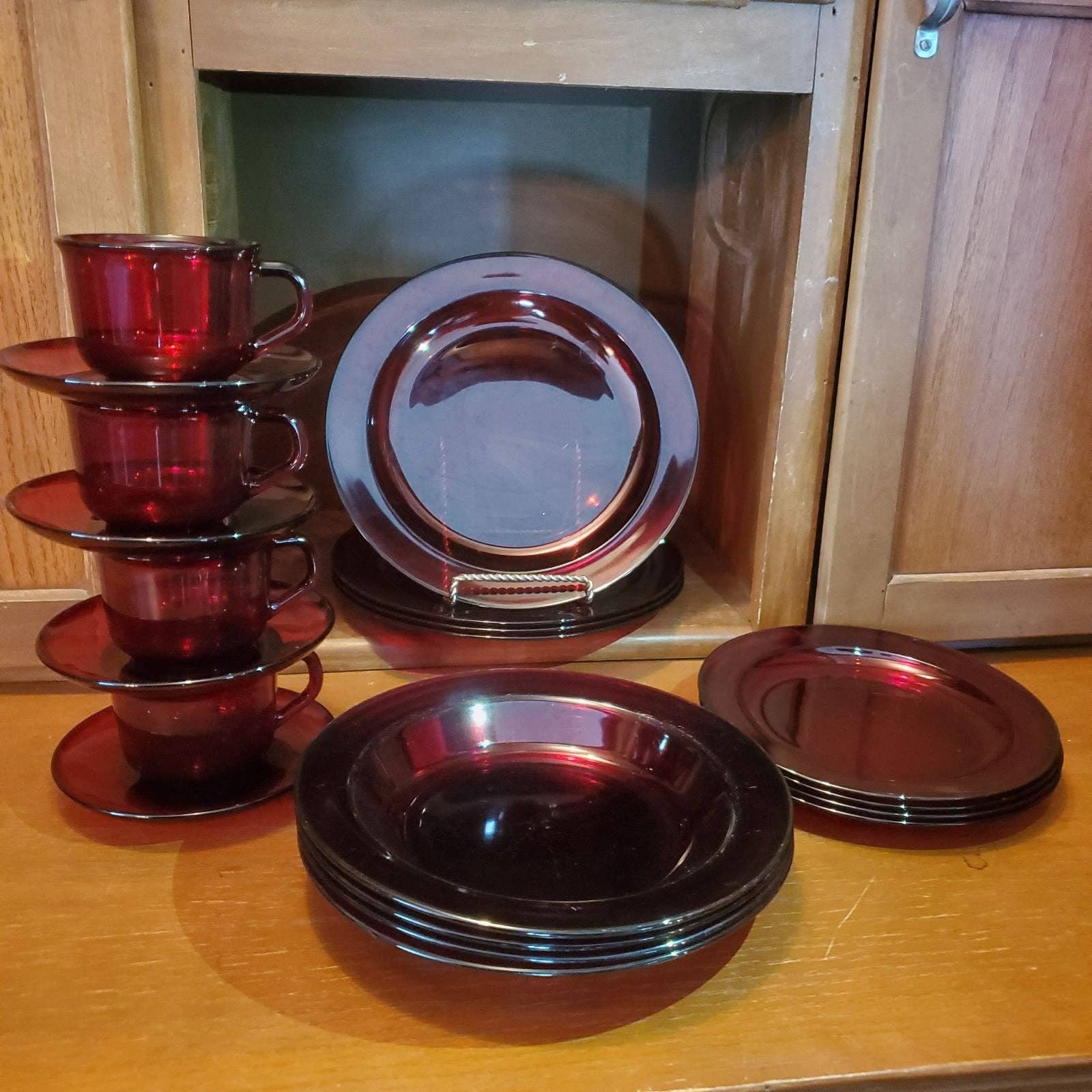 Vintage 14 Piece Set Arcoroc Ruby Dinnerware Very Heavy Www Asshodriyah9 Com Vintage 14 Piece Set Arcoroc Ruby Dinnerware Very Heavy Www Asshodriyah9 Com