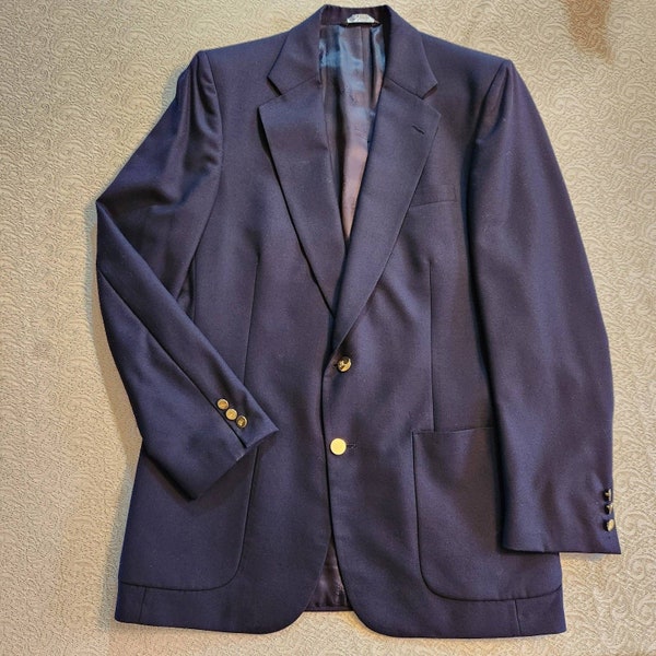 Navy Blazer - Etsy