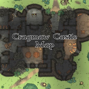 Mapa del castillo de Cragmaw
