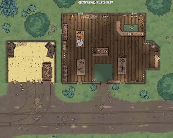 Lost Mine of Phandelver Chapter One Two Maps - Etsy