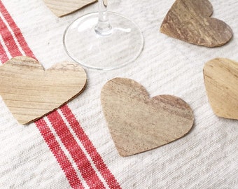 Biodegradable eco friendly large heart for table decoration or crafting