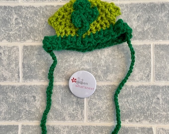Sombrero de trébol de gato o perro pequeño, día de San Patricio, día de San Paddy, accesorio para gato o perro