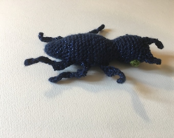 PDF Beetle / Scarab Beetle Amigurumi Crochet Pattern, Instant Download