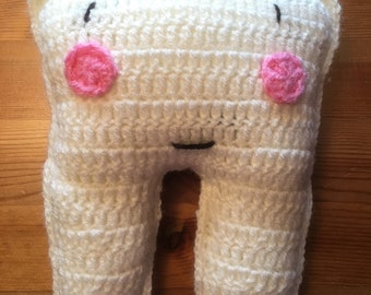 PDF Tooth Fairy Pillow Crochet Pattern, Instant Download
