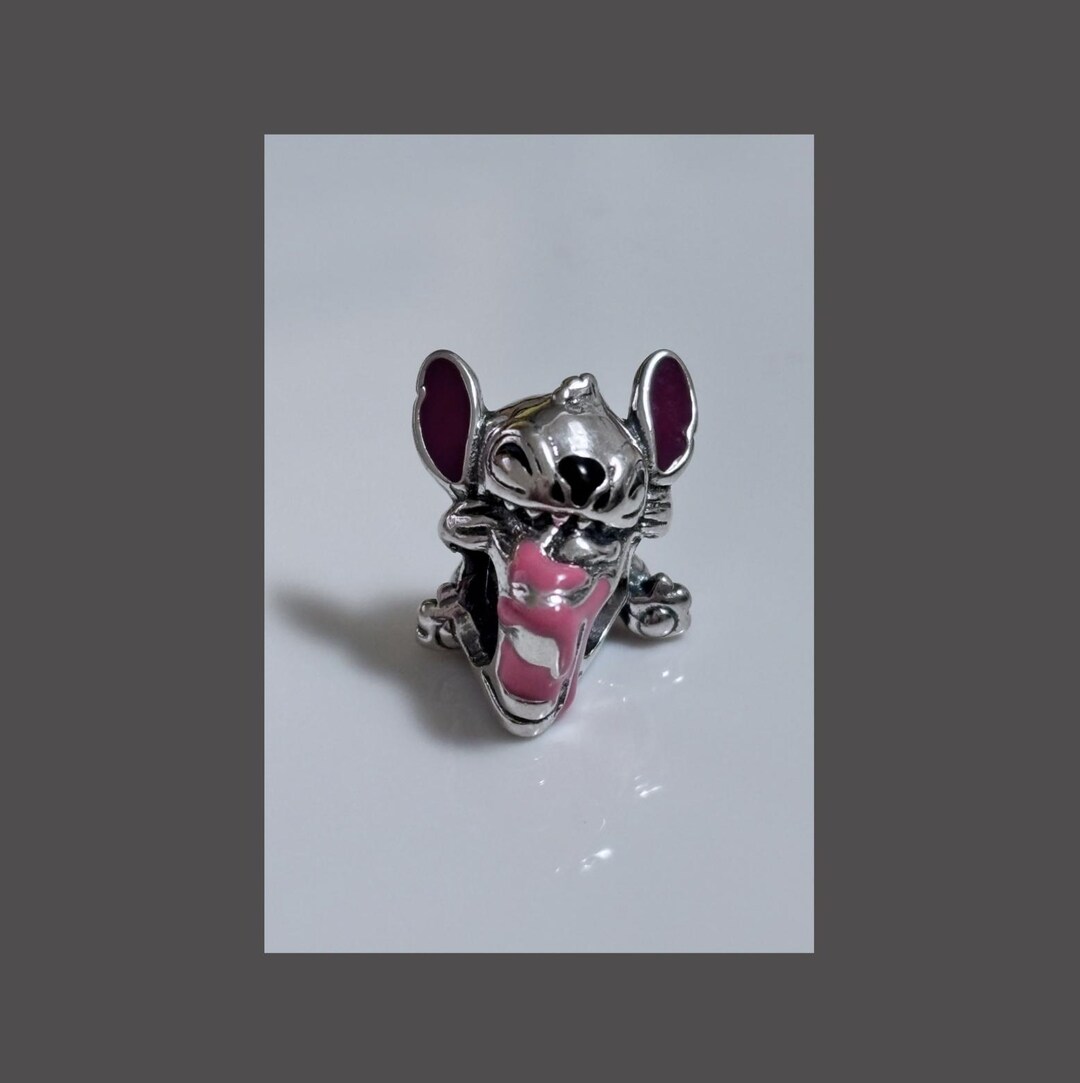 Genuine PANDORA Disney Lilo and Stitch Birthday Cake Charm