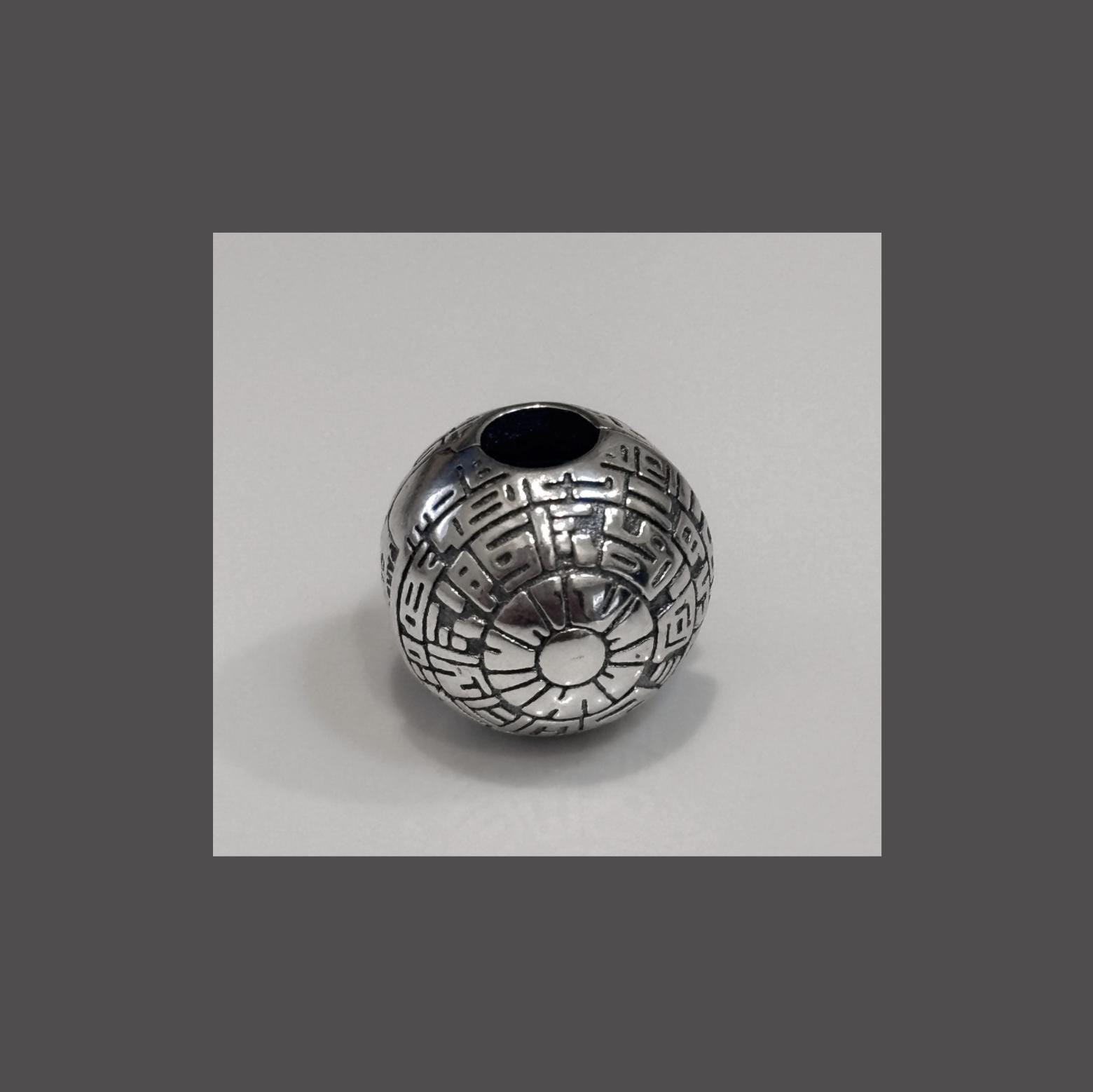 Genuine PANDORA Star Wars Death Star Clip 799513C00 Sterling