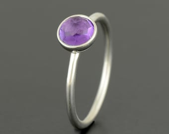 Genuine PANDORA February Birthstone Droplet Ring 191012SAM Retired Brand New Comes with Pandora Gift Pouch Fast Postage Fast Post