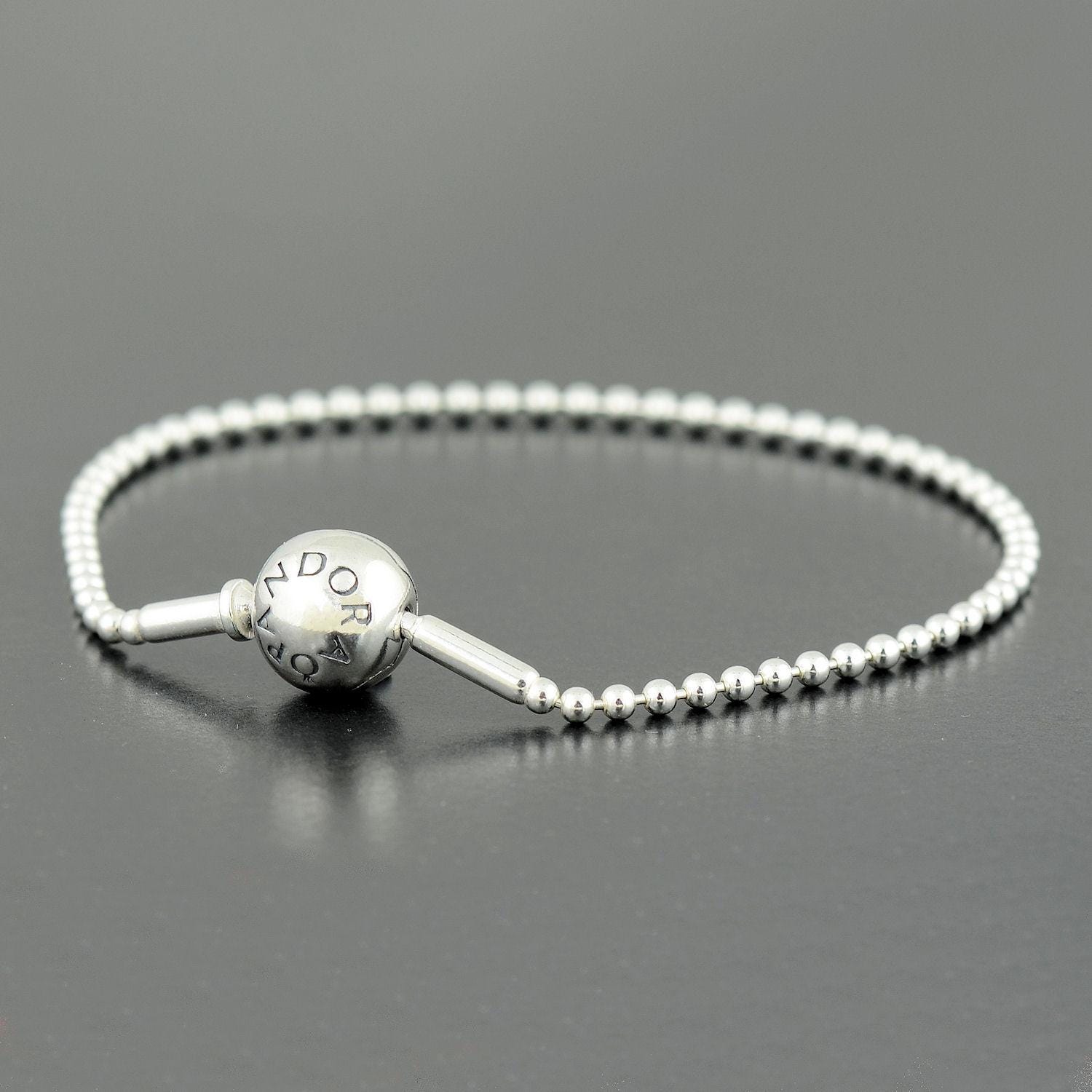 Genuine PANDORA Essence Beaded Bracelet 596002 Size 18cm