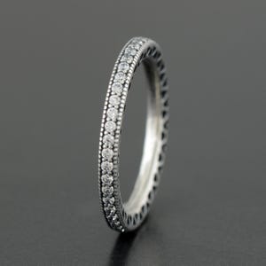 Genuine PANDORA Hearts of Pandora Ring 190963CZ Sterling Silver Cz Brand New RETIRED Comes with PANDORA Gift Pouch Fast Postage