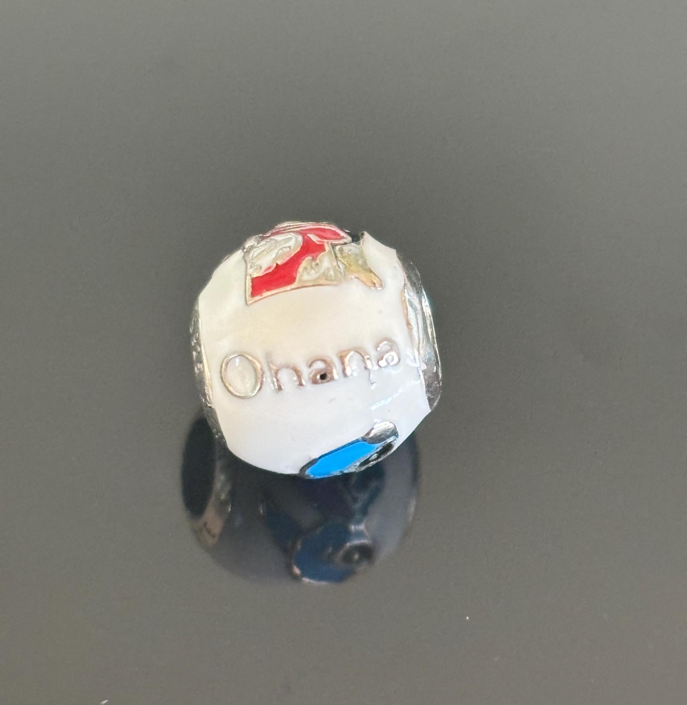 正規品 PANDORA ディズニー リロ&スティッチ オハナ チャーム