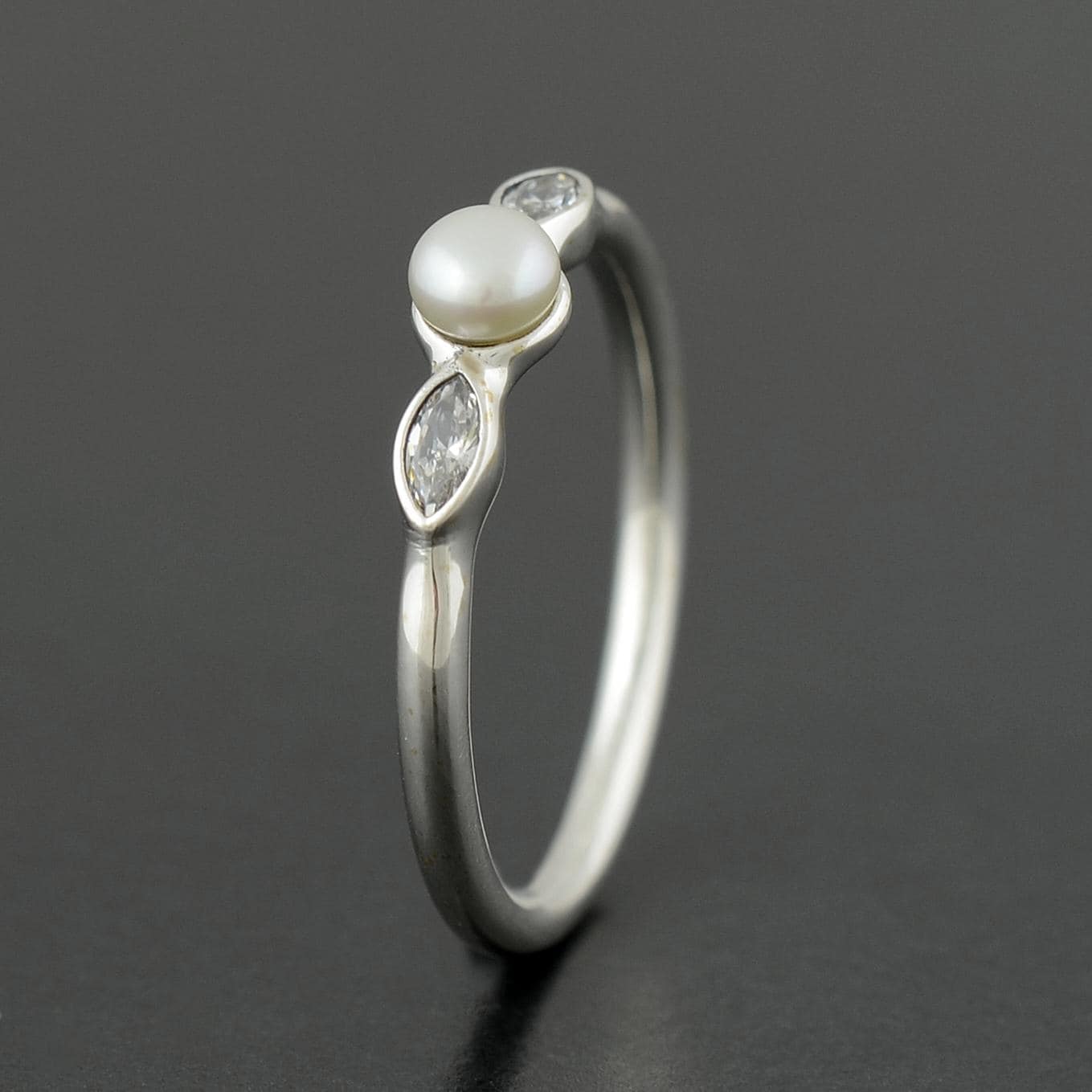 Retired Pandora Pearl Ring