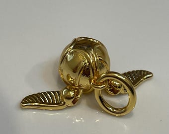 Genuine PANDORA Harry Potter Golden Snitch Pendant Charm 368618C00
