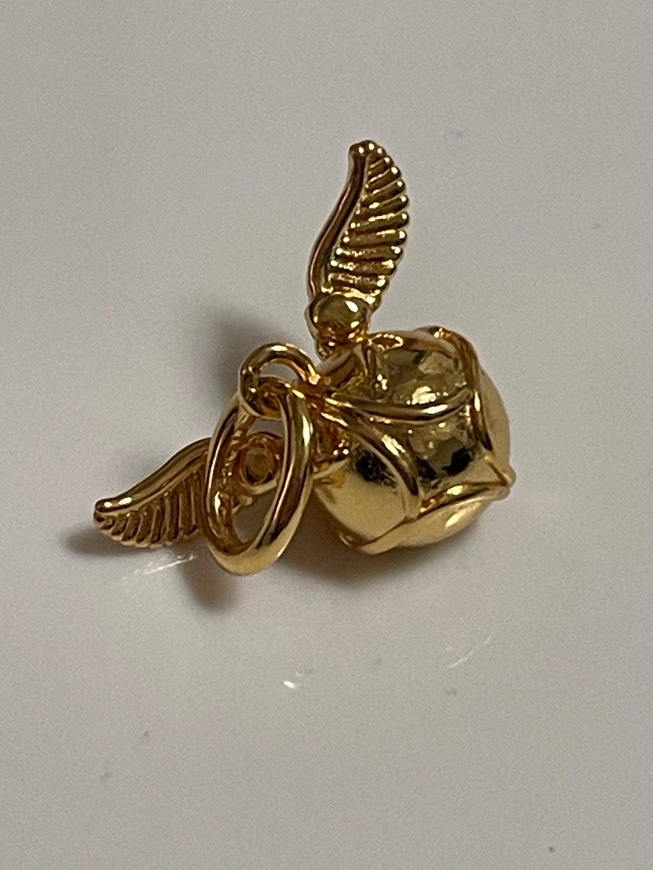 Genuine PANDORA Harry Potter Golden Snitch Pendant Charm 368618C00