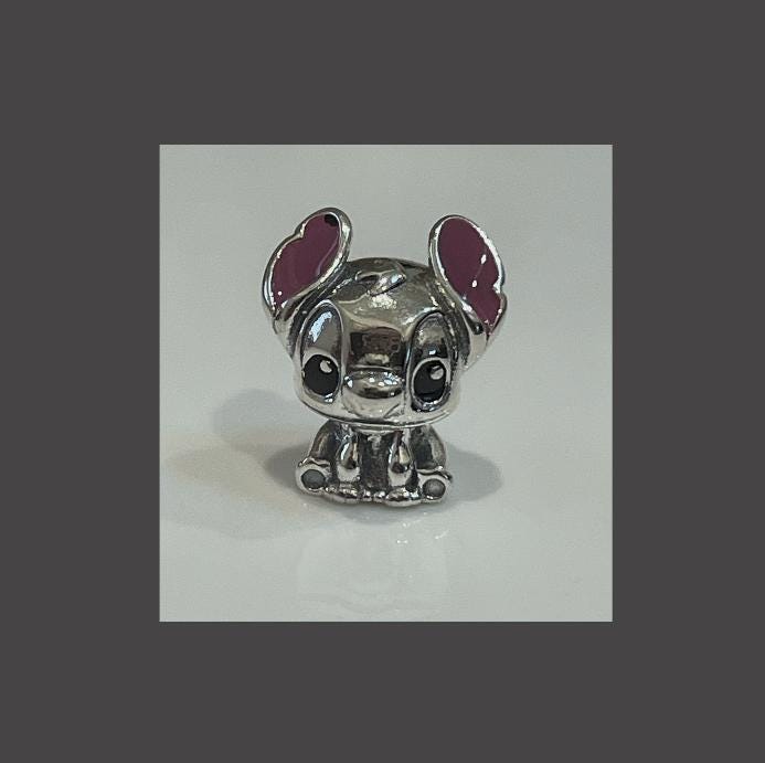 Genuine PANDORA Disney Lilo and Stitch Charm 798844C01 - Etsy