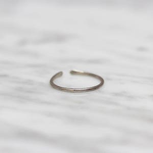 Stacking Sterling Silver Ring, Handmade, Stacking ring, Choice of Silver, Light Gold