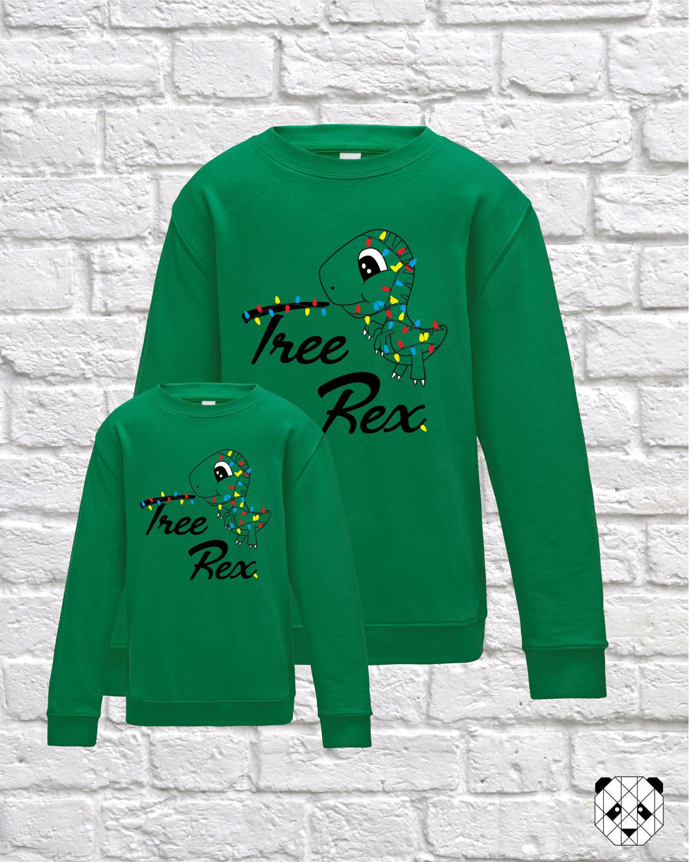 tree rex christmas jumper