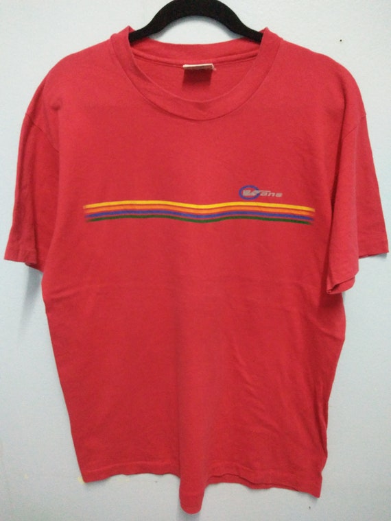 rainbow vans t shirt