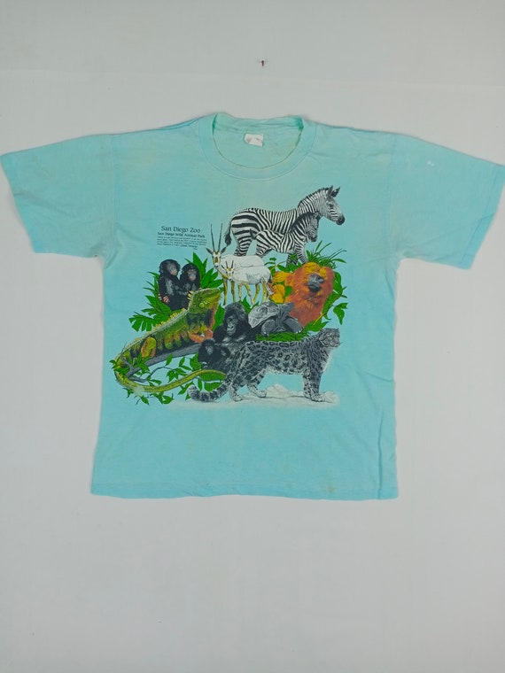 Vintage 90s Harlequin Nature Graphic Space Animal