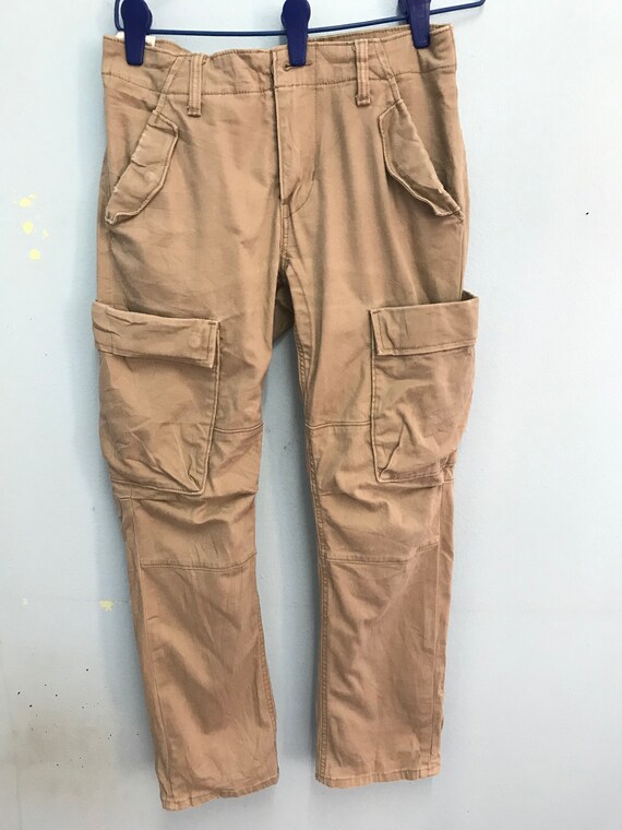 Rare Vintage Levis Punk Style Cargo Multipocket Pa