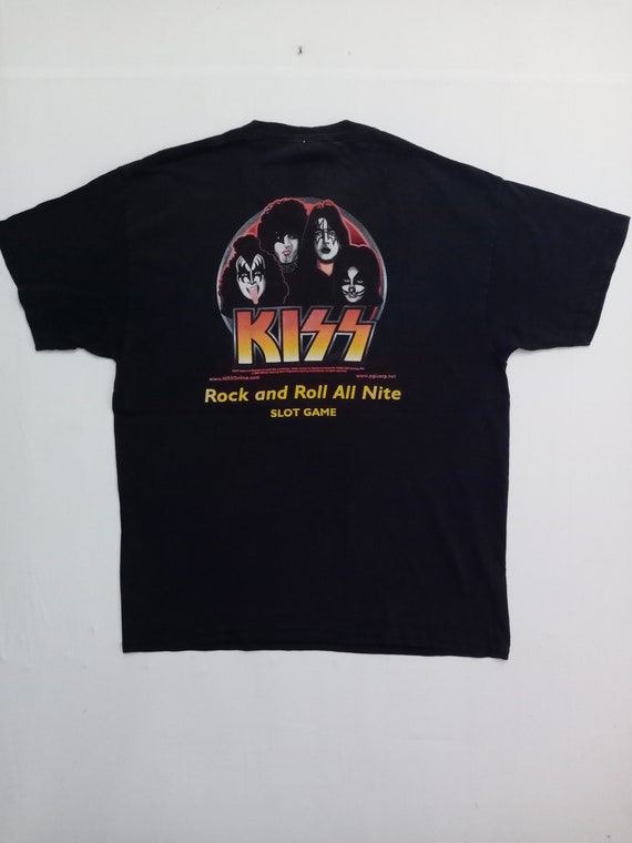 Mega rare! Vintage Kiss Rock Gaming Band T-shirt