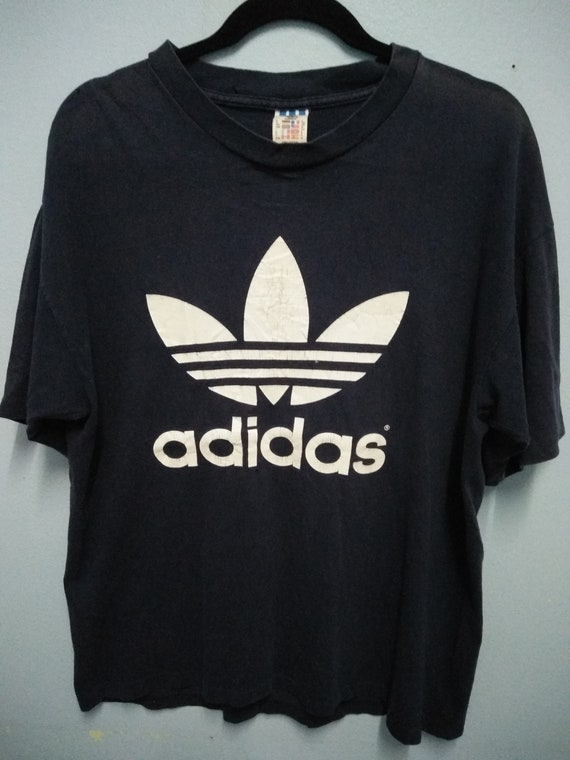 adidas big logo tee