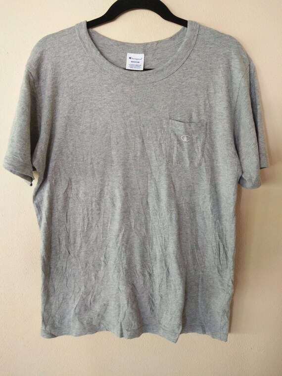champion small logo t shirt
