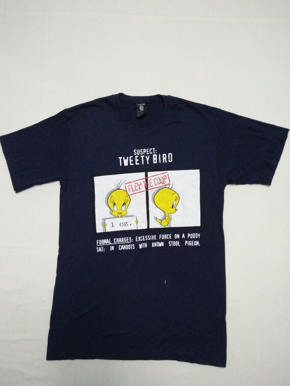 Vintage 90s Tweety Bird in Prison warner bros Tshi