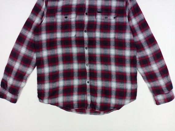 Rare! Krew Shadow Checkered Flannel Shirt