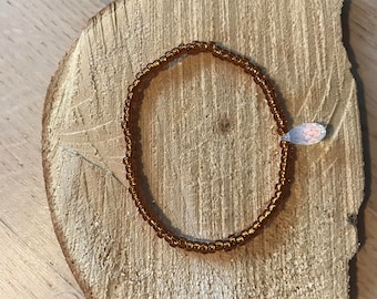 Swarovski briolette elastic bracelet