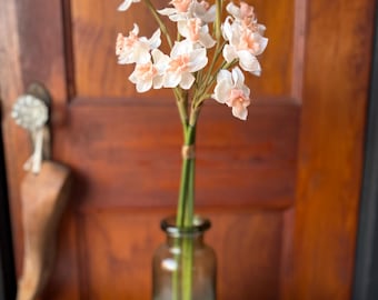 Artificial Daffodil bundle, Paperwhite Bunch, Spring decor, craft supply, artificial Narcissus flower, fake daffodil, wreath making supply