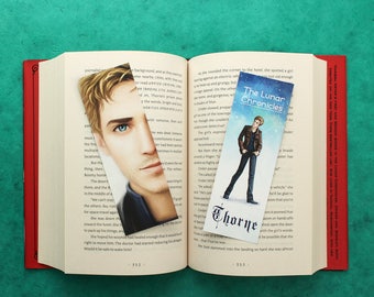 Carswell Thorne Double Sided Bookmark - The Lunar Chronicles