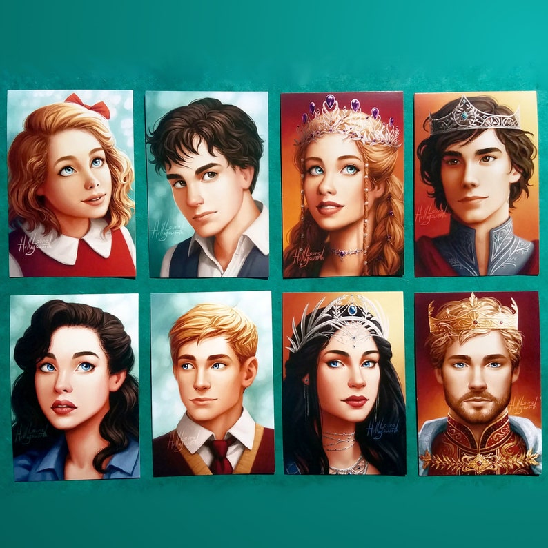 The Chronicles of Narnia Pevensie Portrait Postcards image 0