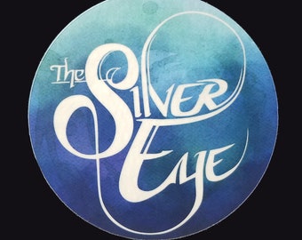 The Silver Eye Logo Circle Sticker
