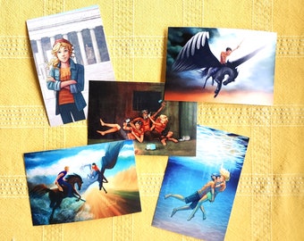 Percy Jackson - Set di 5 cartoline
