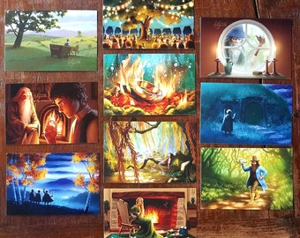 The Lord of the Rings Set of 10 Postcards