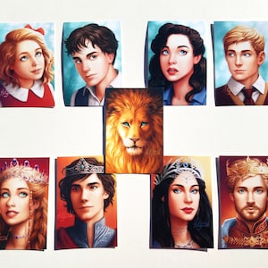 The Chronicles of Narnia - Pevensie Portrait Postcards