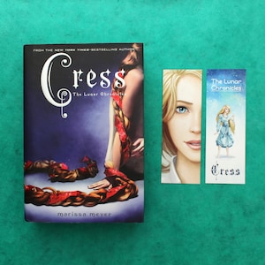 Cress Double Sided Bookmark - The Lunar Chronicles