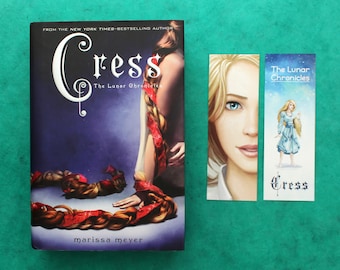Cress Double Sided Bookmark - The Lunar Chronicles