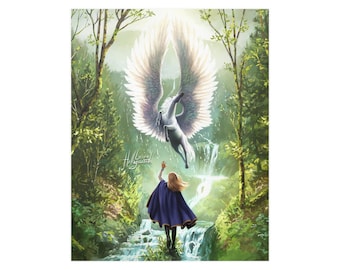 Keeper of the Lost Cities - Sophie and Silveny Satin Poster - Wall Decor