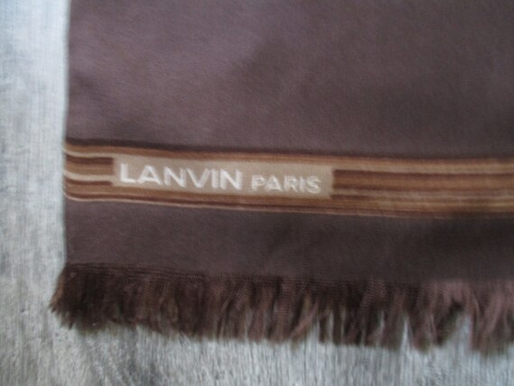 Superbe écharpe LANVIN, vintage en très bon état,… - image 2