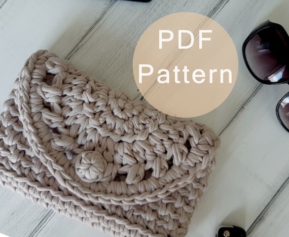 crochet clutch purse pattern