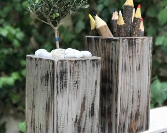 Rectangular Wooden Box/Planter | Flower Pots | Multiple Use Wooden Boxes | Storage Ideas | Garden Deco | Wedding Decoration | Balcony Deco